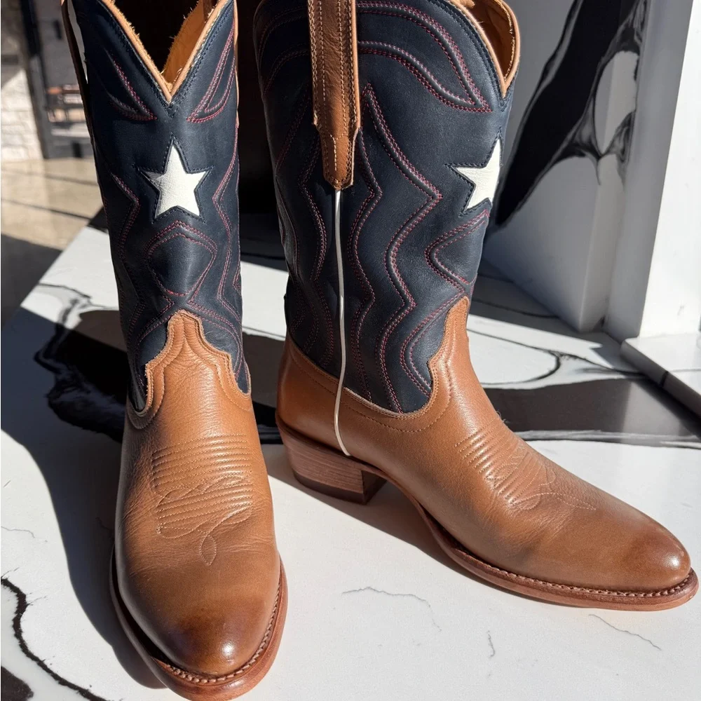 TECOVAS *Limited Edition* Lone Star Boots Women’s size 8B (Worn Once) - Picture 2 of 9